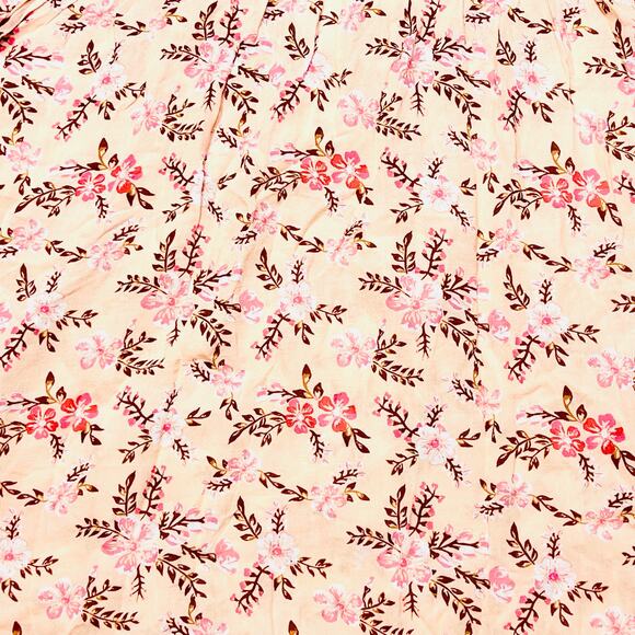 Arnhem Lily Blouse Candy Pink Multi Color Women Size 8 Flutter Bell Sleeves Top - Picture 10 of 16